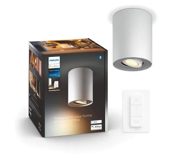 Inteligentne oświetlenie - Philips Hue White Ambiance Pillar Biały