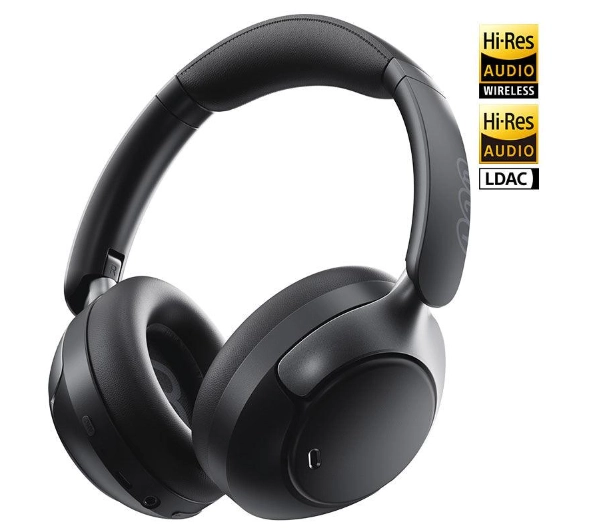 QCY H3 Pro ANC Nauszne Bluetooth 5.4 Funkcje AI Czarny