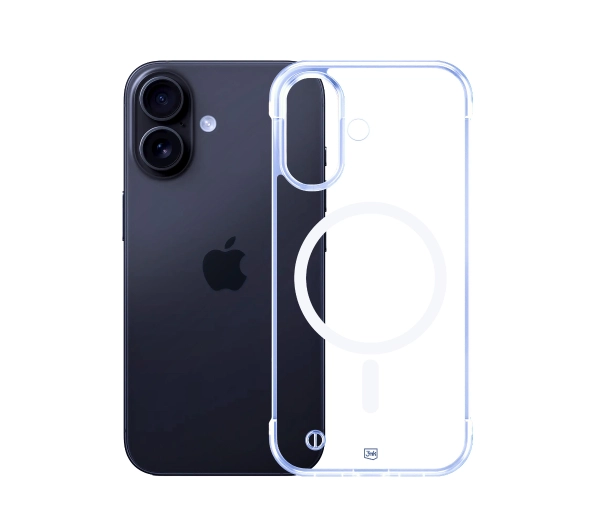 3mk Just20g Case do iPhone 16 Przezroczysty