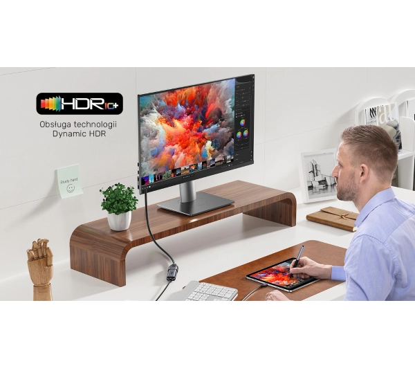 Unitek C11091AGY01-2M (M-F) 2.1, 8K 2m