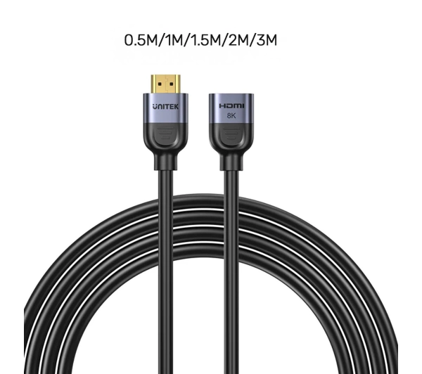 Unitek C11091AGY01-2M (M-F) 2.1, 8K 2m