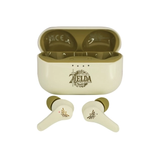 OTL Technologies The Legend of Zelda: TOTK TWS Earphones Dla Dzieci Dokanałowe Bluetooth 5.3 Beżowy - ⚡ EURO HIT CENOWY! ⚡
