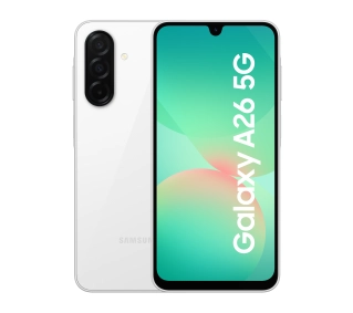 Samsung Galaxy A26 5G 8/256GB 6,7" 120Hz 50Mpix SM-A266 Biały - Kup na Raty - RRSO 0%