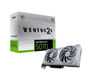 MSI GeForce RTX 5070 Ventus 2X OC White 12GB GDDR7 192bit DLSS 4 - Kup na Raty - RRSO 0%