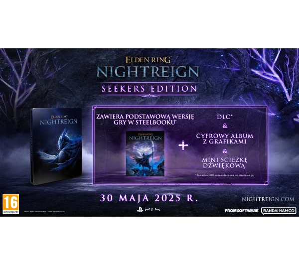 Elden Ring Nightreign Seekers Edition Gra na PS5