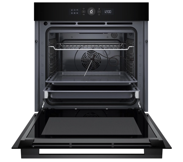 Whirlpool WOI5S8PCM1SBA Funkcje AI Pizza 310C Termoobieg Termosonda AirFry Czarny - TRZECI -55%, ALBO 5-TY ZA 1ZŁ - Kup na Raty - RRSO 0%