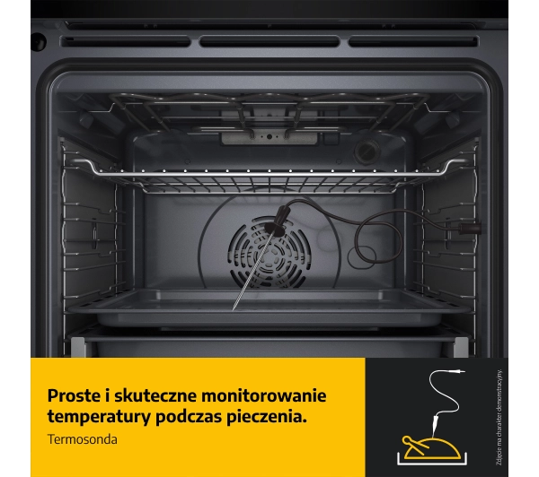 Whirlpool WOI5S8PCM1SBA Funkcje AI Pizza 310C Termoobieg Termosonda AirFry Czarny - TRZECI -55%, ALBO 5-TY ZA 1ZŁ - Kup na Raty - RRSO 0%