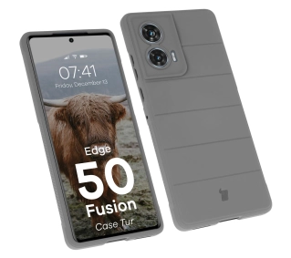 Bizon Tur do Motorola Edge 50 Fusion Light Grey
