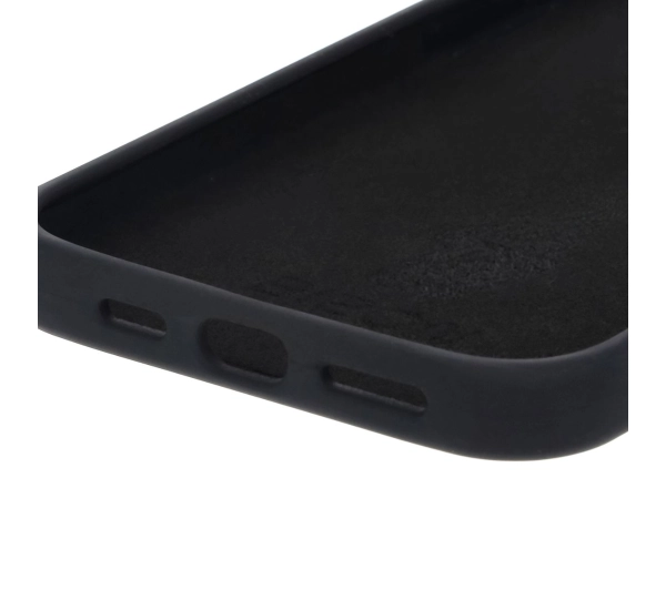Bizon Silikonowe Soft do iPhone 16 Plus Czarny