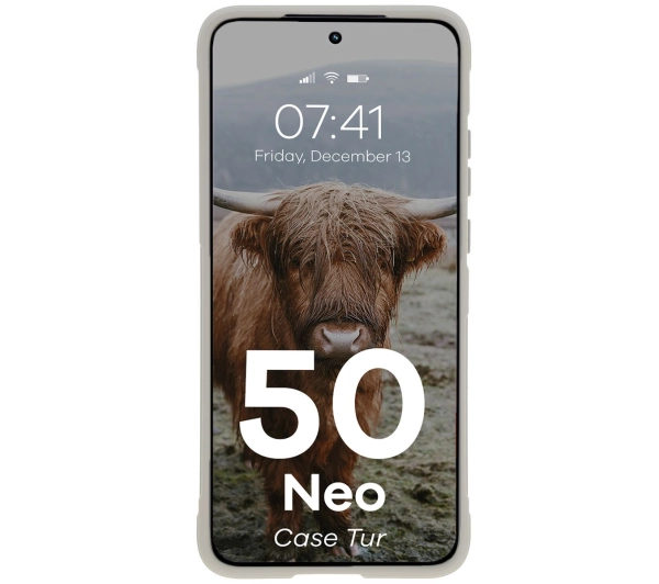 Bizon Tur do Motorola Edge 50 Neo Light Grey