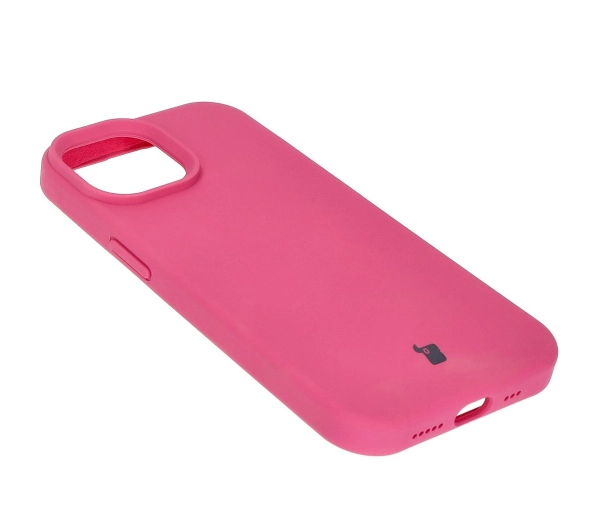 Bizon Silikonowe Soft do iPhone 15 Fuksja