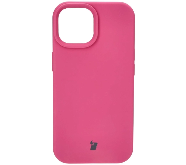 Bizon Silikonowe Soft do iPhone 15 Fuksja