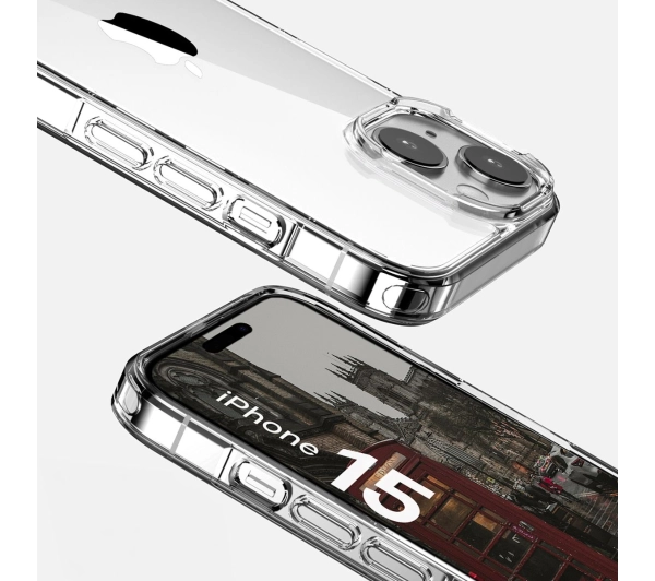 Bizon Halo do iPhone 15 Przezroczyste