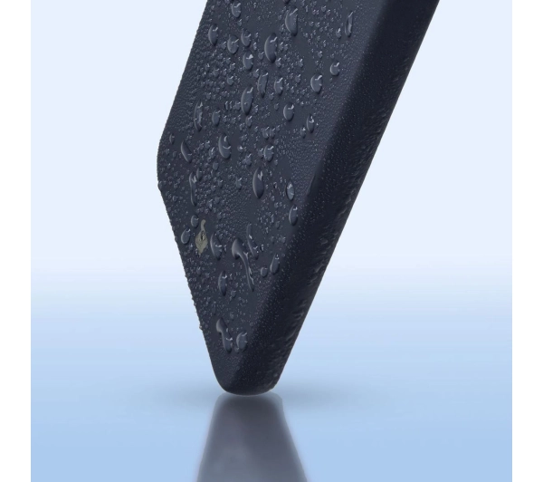 Bizon Silikonowe Soft do iPhone 14 Pro Ciemno-niebieski