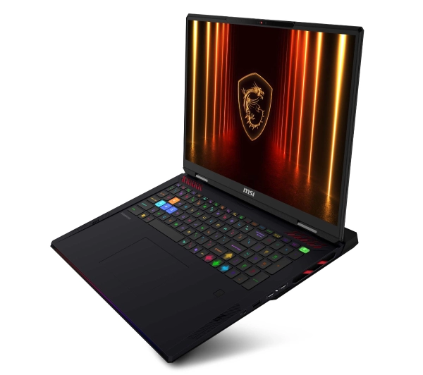 MSI Raider 18 HX AI A2XWIG-222PL 18" 120Hz Ultra 9 285HX 64GB RAM 4TB Dysk SSD RTX5080 DLSS4 Win11 Czarny Funkcje AI - Kup na Raty - RRSO 0%