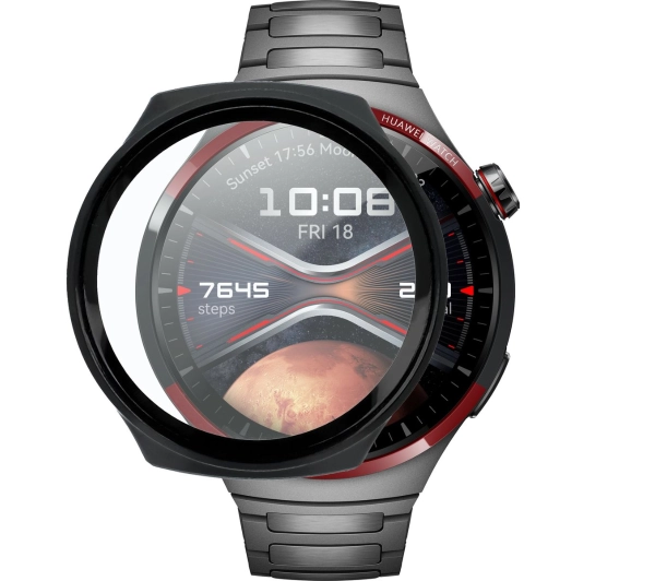 Bizon ze szkłem do Huawei Watch 4 Pro Space Edition Czarny