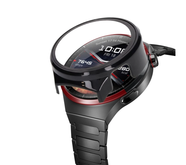 Bizon ze szkłem do Huawei Watch 4 Pro Space Edition Czarny