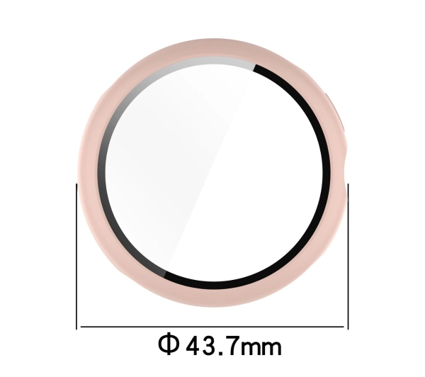 Bizon ze szkłem do Google Pixel Watch 3 41mm Różowy