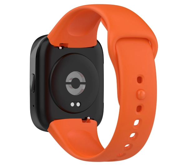 Bizon Strap Watch Dots do Xiaomi Redmi Watch 3 Active Pomarańczowy