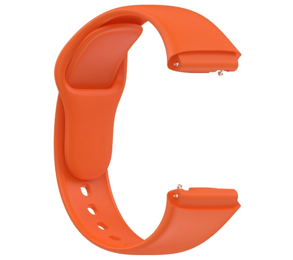 Bizon Strap Watch Dots do Xiaomi Redmi Watch 3 Active Pomarańczowy