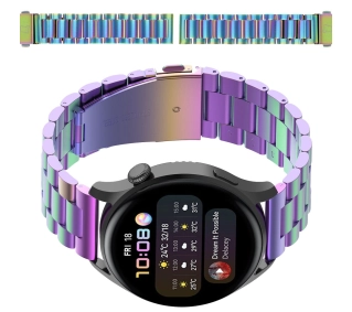 Bizon ze stali nierdzewnej Aura QuickRelease 18mm Tęczowy