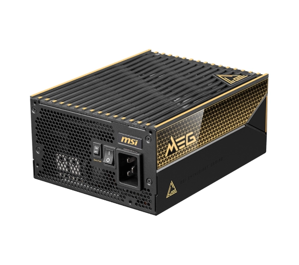MSI MEG Ai1600T PCIE5 1600W 80+ Titanium Czarny
