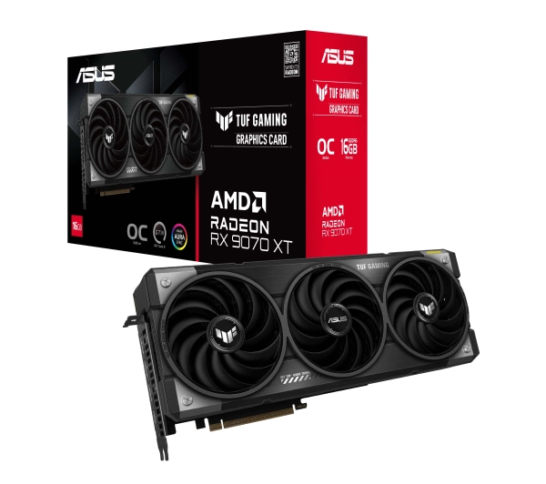 ASUS TUF Gaming Radeon RX 9070 XT OC Edition 16GB GDDR6 256bit FSR
