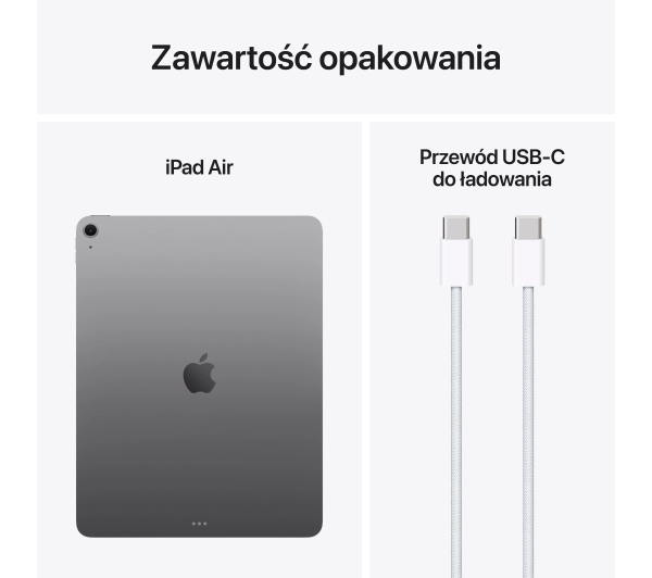 Apple iPad Air 13" M3 7 gen 2025 256GB Wi-Fi Gwiezdna Szarość - Kup na Raty - RRSO 0%