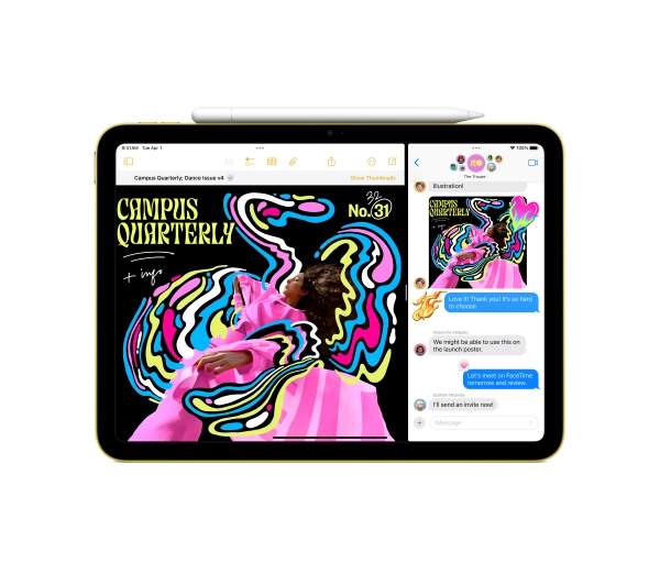 Apple iPad 11" 11 gen 128GB Wi-Fi Żółty - ⚡ EURO HIT CENOWY! ⚡ - Kup na Raty - RRSO 0%