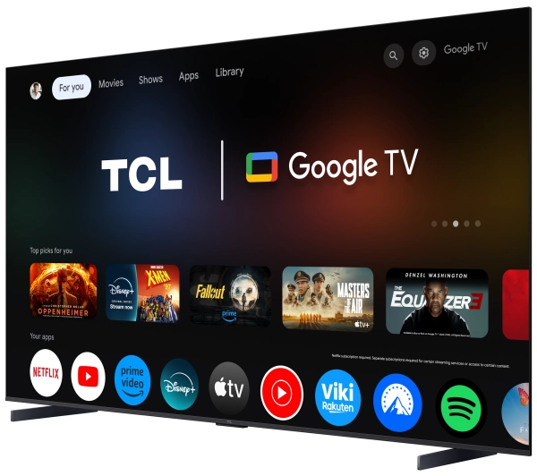 TCL 98P8K  98" QLED 4K 144Hz Google TV Dolby Vision Dolby Atmos HDMI 2.1 DVB-T2 - ⚡ EURO HIT CENOWY! ⚡ - Kup na Raty - RRSO 0%