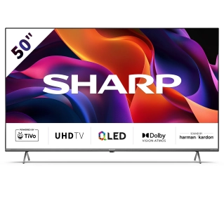 Sharp 50GM6745E 50" QLED 4K Smart TV Dolby Vision Dolby Atmos HDMI 2.1 DVB-T2 - Kup na Raty - RRSO 0%