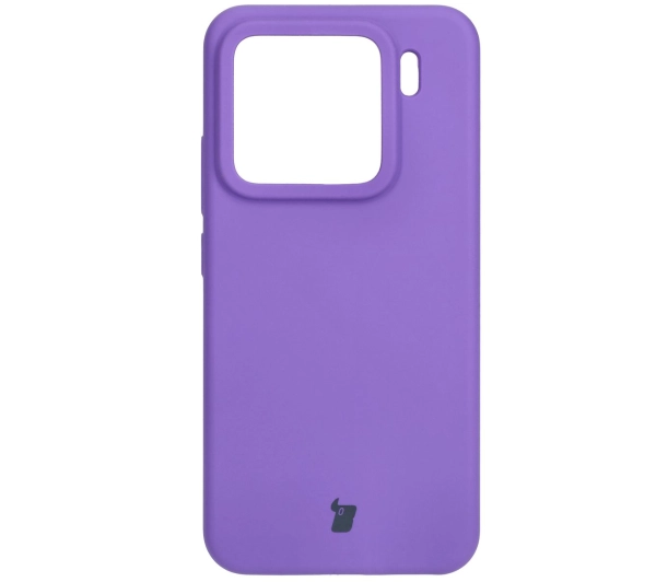 Bizon Silikonowe Soft do Xiaomi 15 Fioletowy