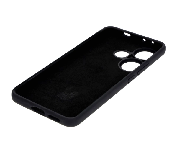 Bizon Silikonowe Soft do Xiaomi Poco F6 Czarny