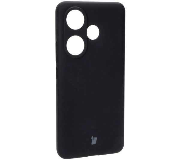 Bizon Silikonowe Soft do Xiaomi Poco F6 Czarny