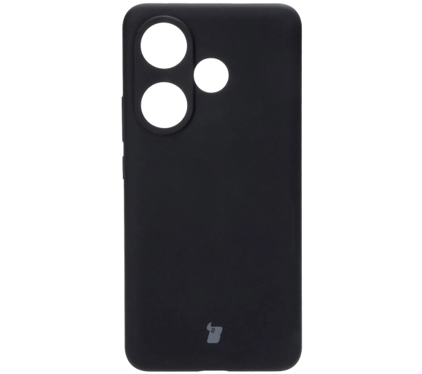 Bizon Silikonowe Soft do Xiaomi Poco F6 Czarny
