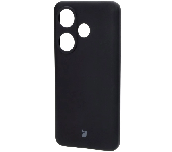 Bizon Silikonowe Soft do Xiaomi Poco F6 Czarny