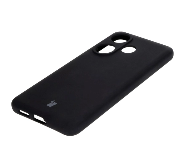 Bizon Silikonowe Soft do Xiaomi Poco F6 Czarny