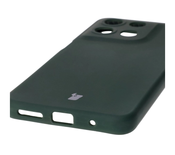 Bizon Silikonowe Soft do Motorola Moto G15/G15 Power Ciemnozielony