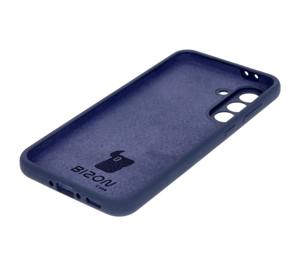 Bizon Silikonowe Soft do Galaxy A56 5G Ciemno-niebieski