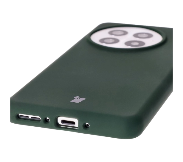 Bizon Silikonowe Soft do OnePlus 13 Ciemnozielony