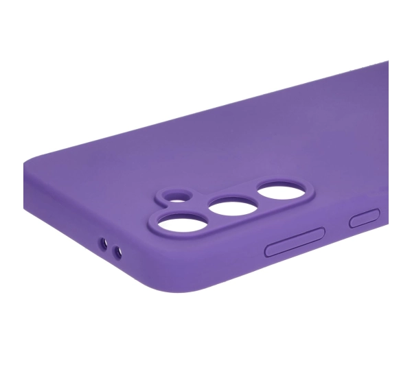 Bizon Silikonowe Soft do Galaxy S24 FE Fioletowy