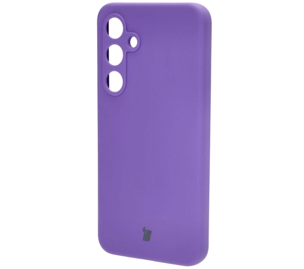 Bizon Silikonowe Soft do Galaxy S24 FE Fioletowy