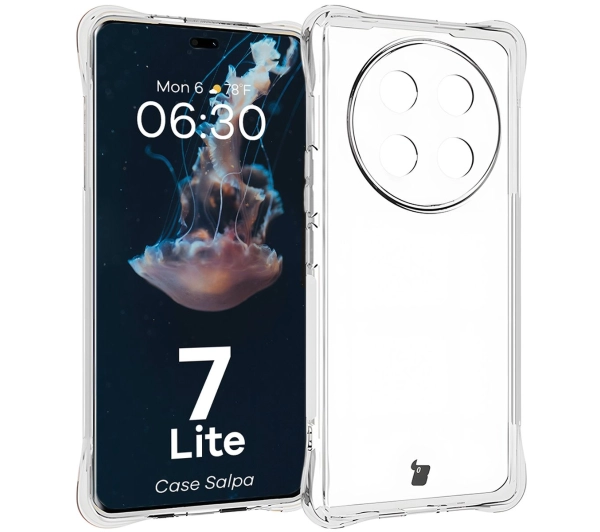 Bizon Elastyczne Salpa do Honor Magic7 Lite Przezroczysty