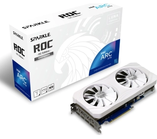 SPARKLE Arc A770 ROC Luna White 16GB GDDR6 GDDR6 256bit - Kup na Raty - RRSO 0%