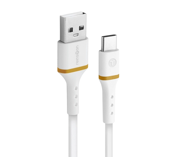 Reinston EK15ACB USB-A do USB-C 1,5m Biały