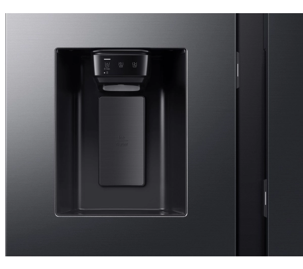Samsung SBS RS80F66KBFEO Funkcje AI Auto Open Pełny No Frost 178,4cm Kostkarka Zdalne sterowanie Grafitowa stal - Kup na Raty - RRSO 0%