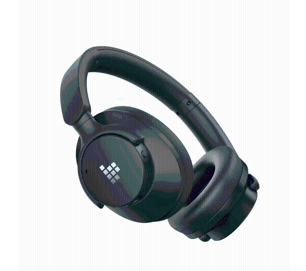 Tronsmart Sounfii Q20 ANC Nauszne Bluetooth 5.3 Czarny