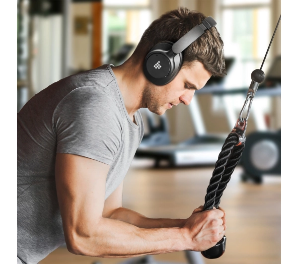 Tronsmart Sounfii Q20 ANC Nauszne Bluetooth 5.3 Czarny