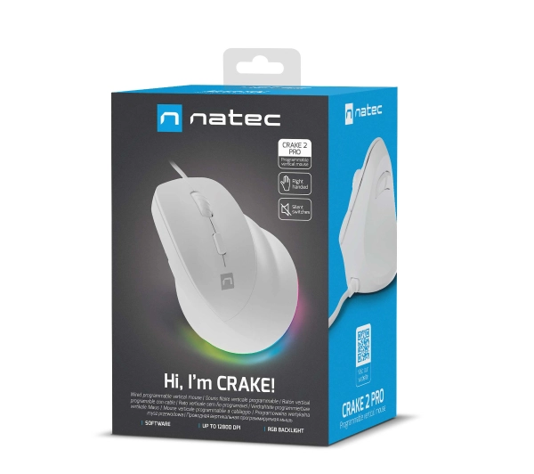 Natec Crake 2 Pro Biały