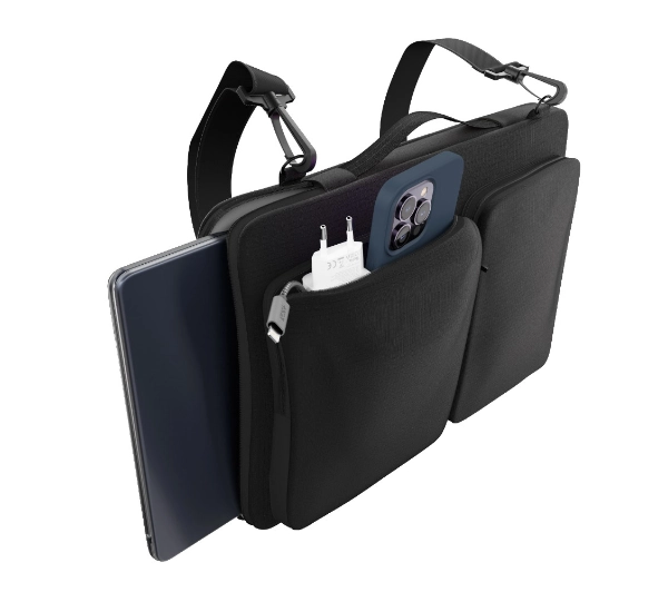 NEXT ONE Slim Shoulder Bag MacBook Pro 16" / MacBook Air 15" Czarny